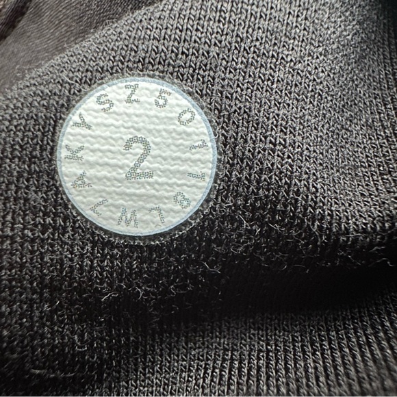 Lululemon Cool & Collected Shorts Women's 2 Heathered Gray Cotton Terry Pockets - Picture 7 of 7